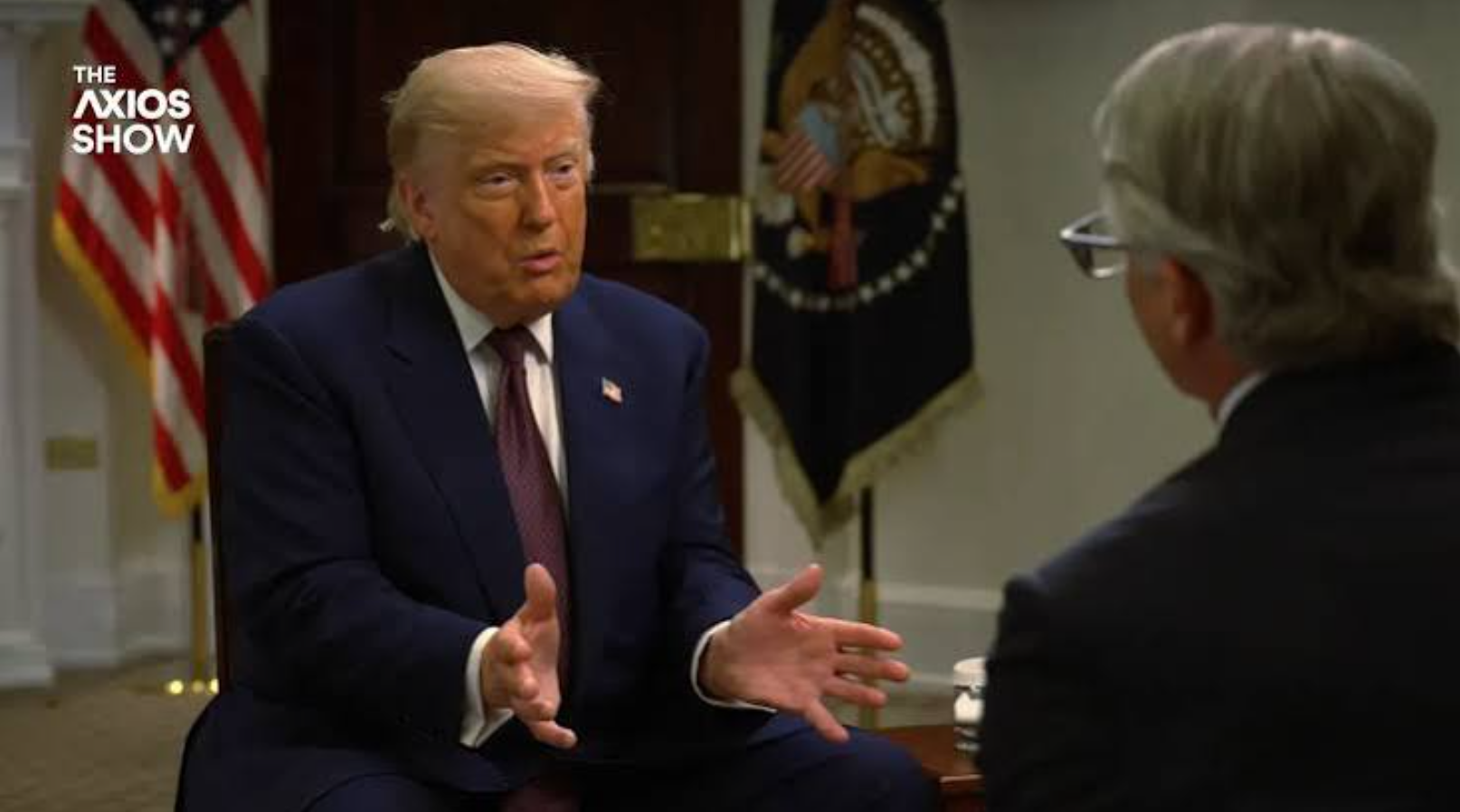 Tổng thống Trump ca ngợi Chủ tịch Trung Quốc Tập Cận Bình(1) trump the axios show