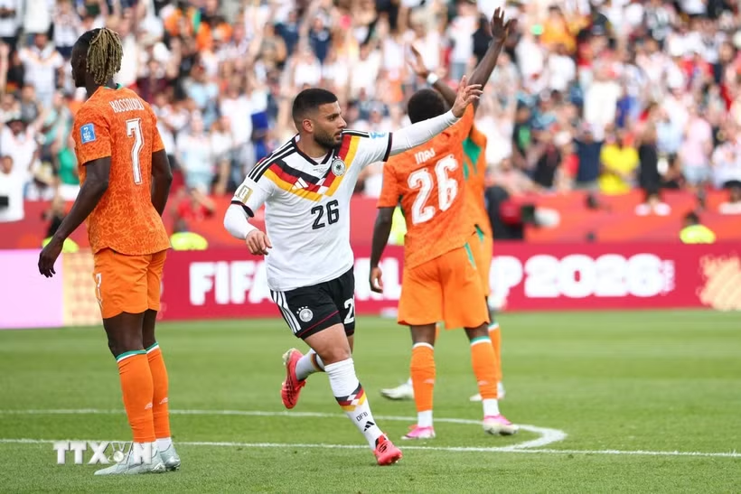 World Cup 2026: Đức thẳng tiến vòng knock-out, Hà Lan thắng đậm Thụy Điển(1) World Cup 2026: Đức thẳng tiến vòng knock-out, Hà Lan thắng đậm Thụy Điển(1)